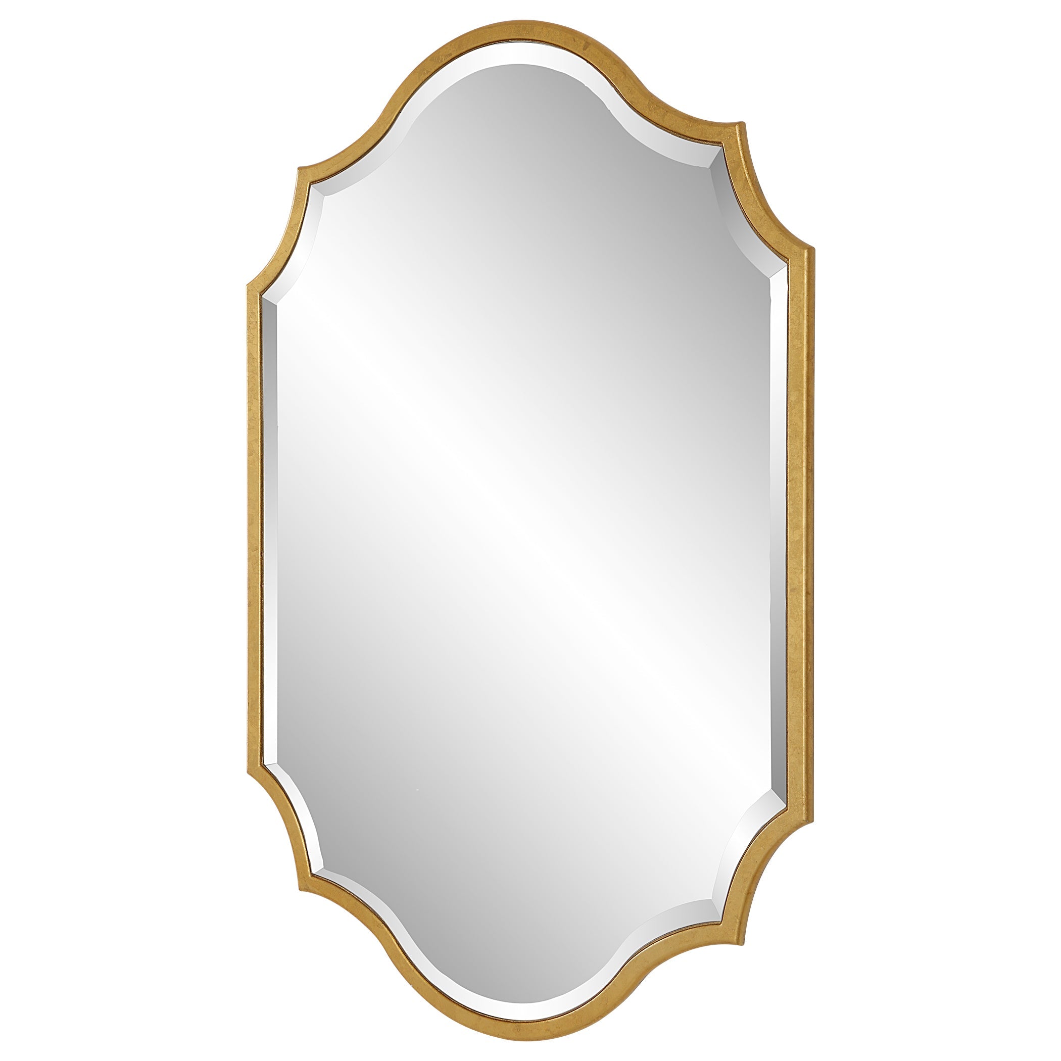Modern Accents Curves And Arches Metal Frame Mirror