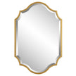 Modern Accents Curves And Arches Metal Frame Mirror