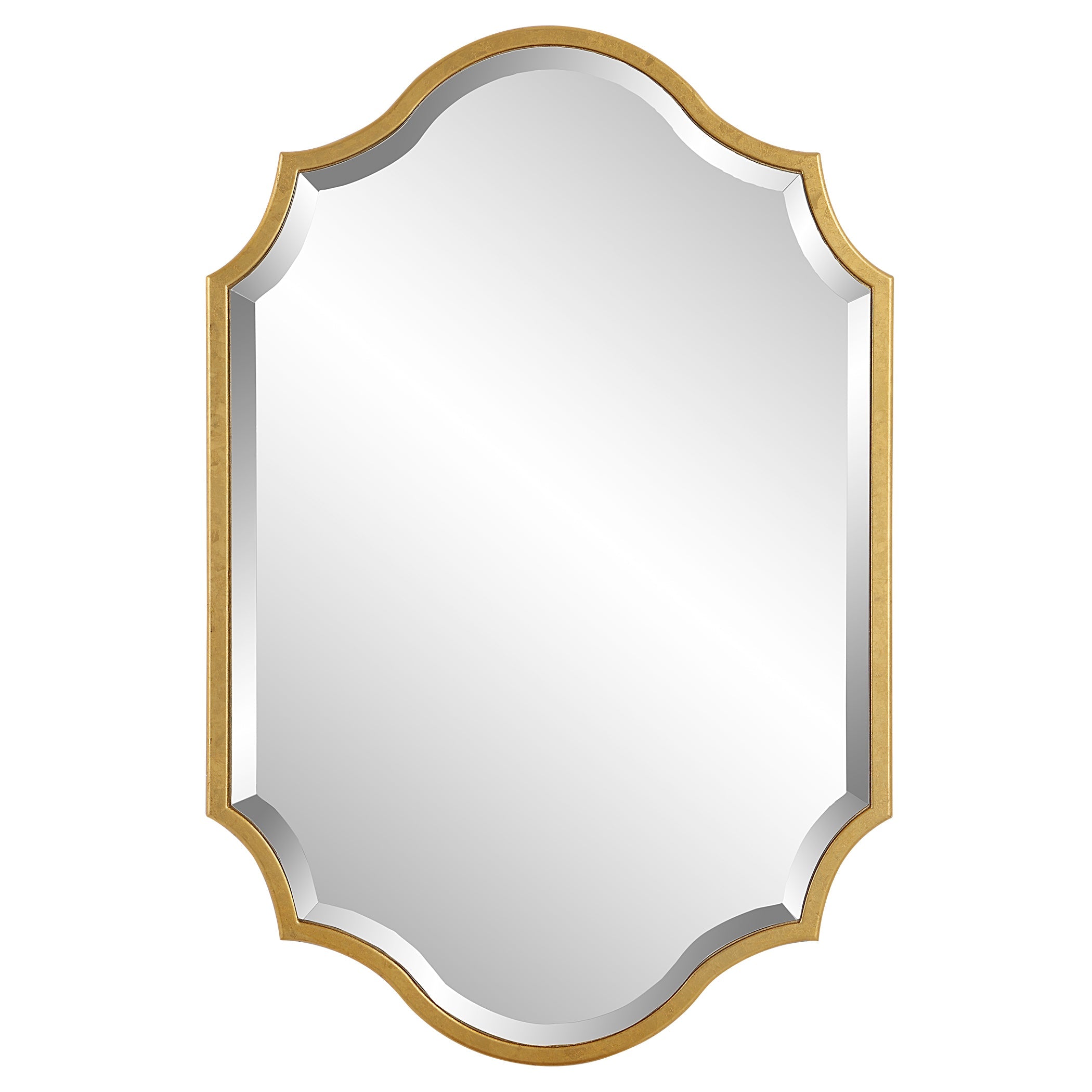 Modern Accents Curves And Arches Metal Frame Mirror