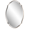 Modern Accents Shaped Beveled Rounded Edged Frame Mirror