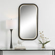 Uttermost Nevaeh Curved Rectangle Mirror