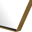 Uttermost Ankara Brass Hexagon Mirror