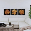 Uttermost Kolini Teak Wood Wall Decor - Set of 3