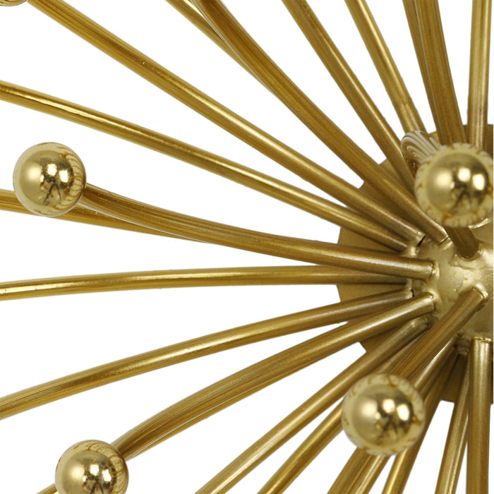 Uttermost Aga Gold Metal Wall Decor - Set of 3