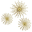 Uttermost Aga Gold Metal Wall Decor - Set of 3