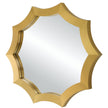 Uttermost Flare Brushed Brass Round Mirror Clearance