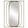 Uttermost Replicate Contemporary Oval Mirror