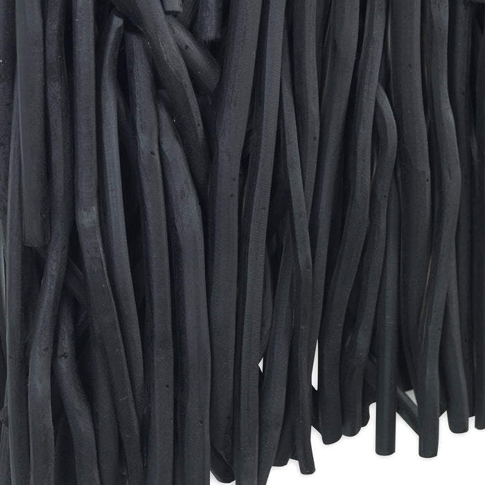 Uttermost Gathered Teak Square Wood Wall Decor