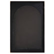 Uttermost Crisanta Gloss White Arch Mirror