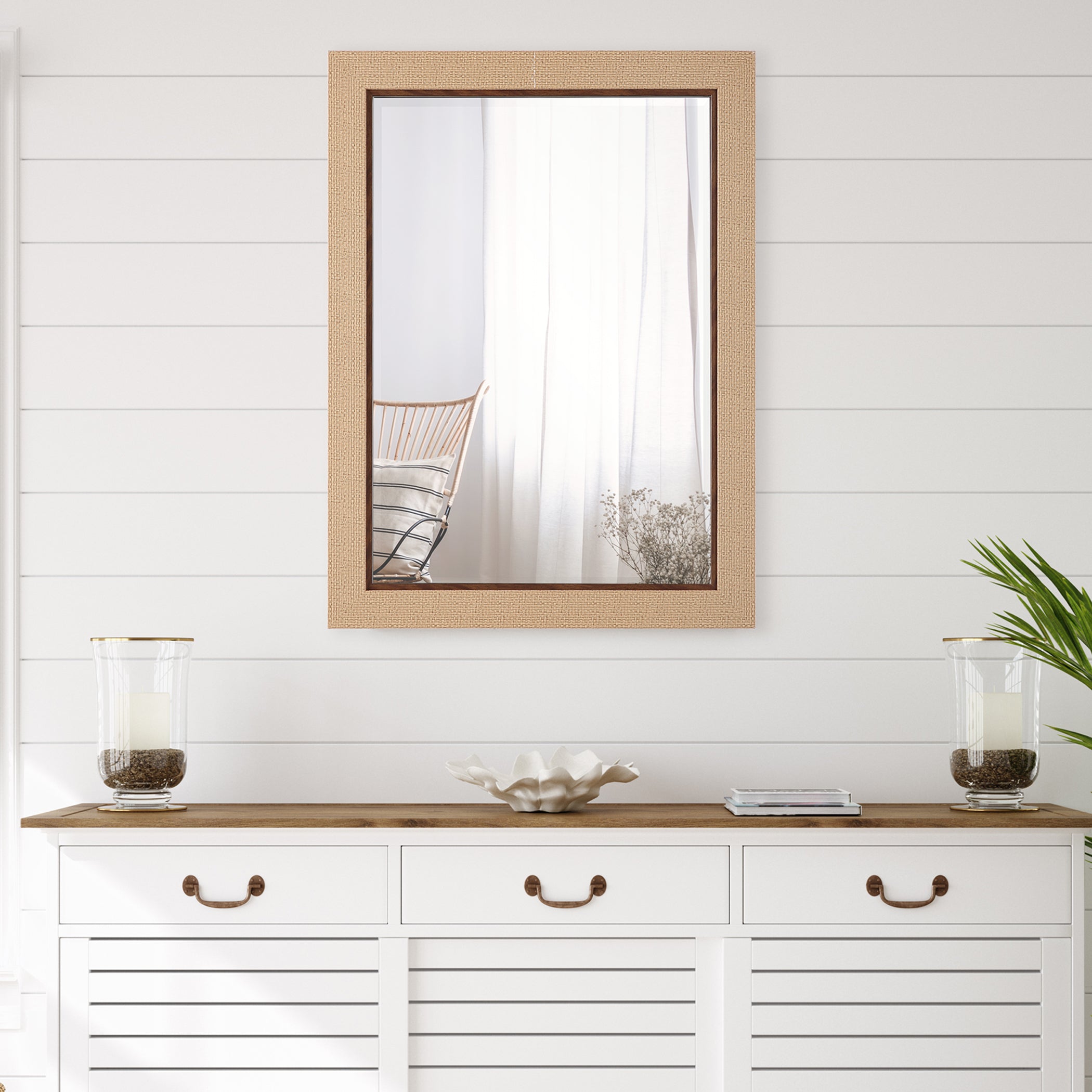Modern Accents Coastal Decor Mirror