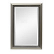 Modern Accents Beads Outline Beveled Inner Mirror
