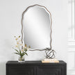 Modern Accents Scalloped Edges Mirror