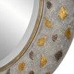 Uttermost Copper Terrazzo Round Mirror Clearance
