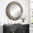 Uttermost Copper Terrazzo Round Mirror Clearance