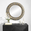 Uttermost Copper Terrazzo Round Mirror Clearance