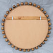 Uttermost Cyra Wood Beaded Round Mirror