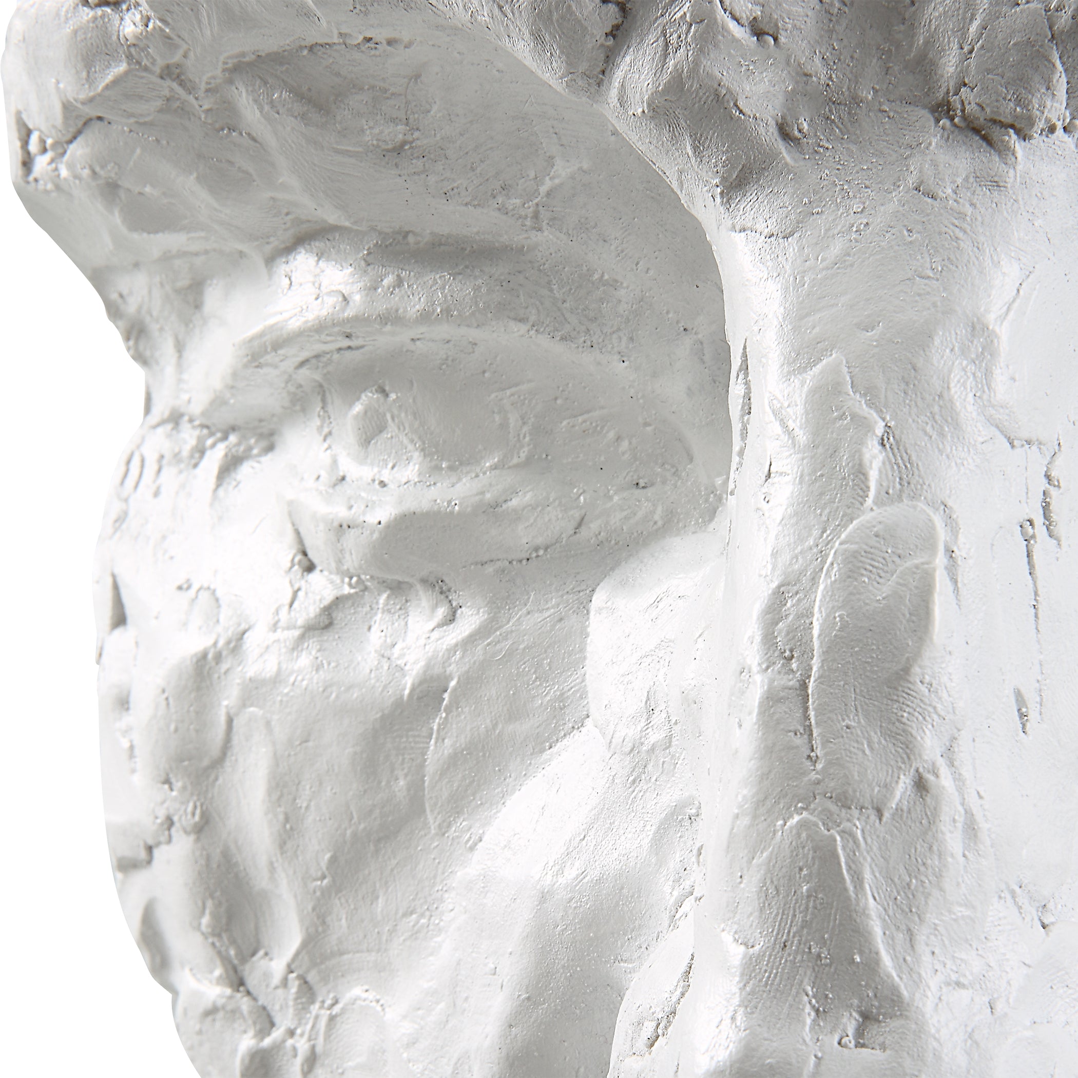 Uttermost Self-Portrait White Mask Wall Décor - Set of 6