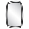 Modern Accents Curved Metal Frame Arched Mirror