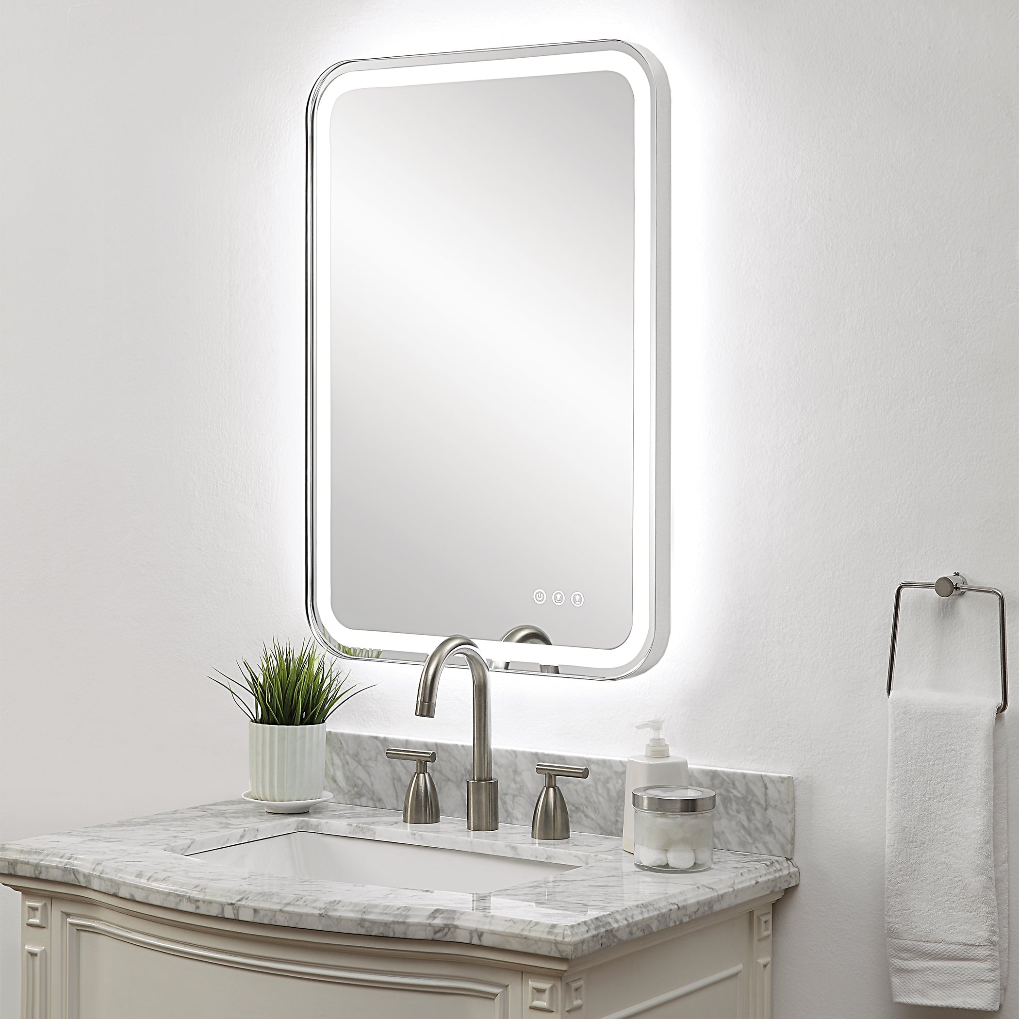 Uttermost Crofton Lighted Mirror
