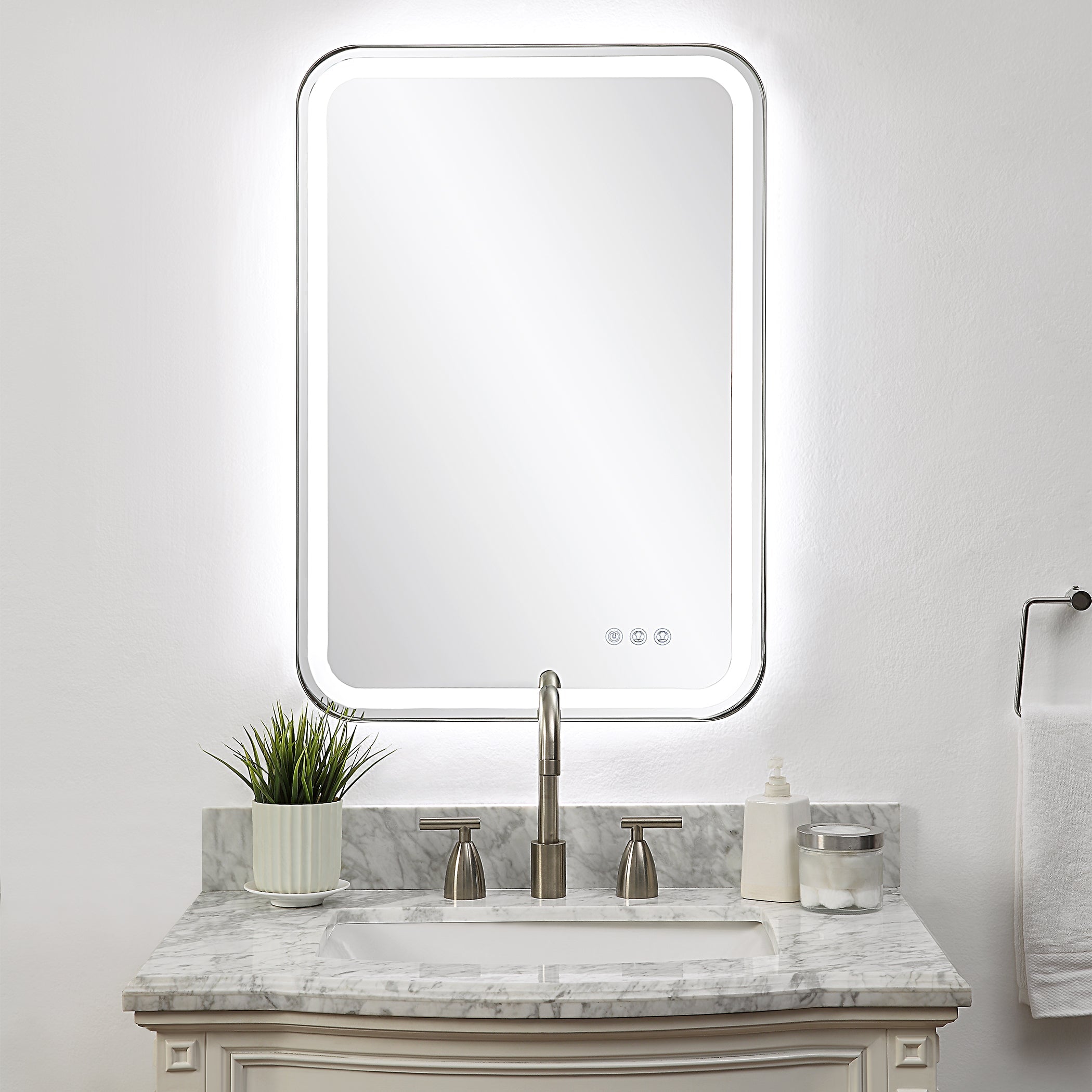 Uttermost Crofton Lighted Mirror