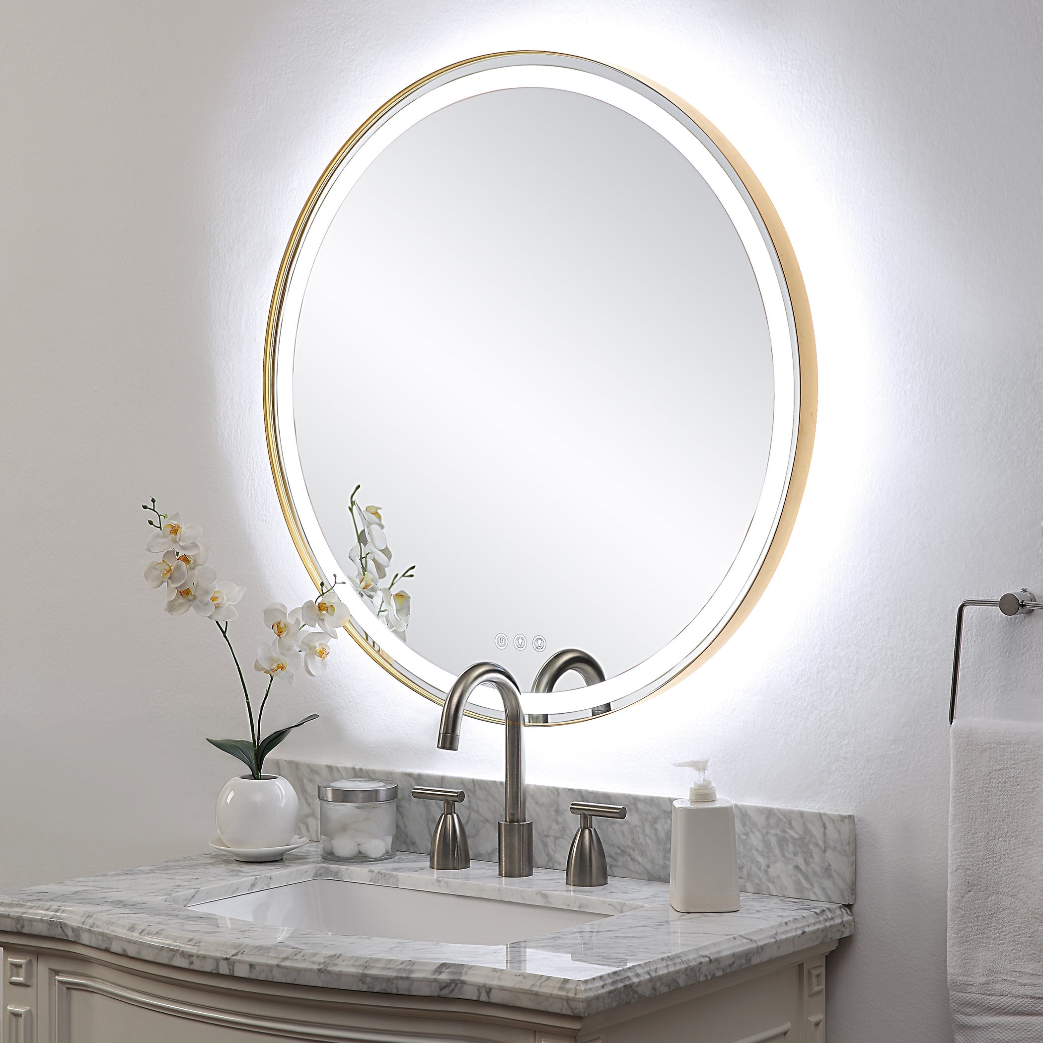 Uttermost Crofton Lighted Mirror