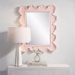 Uttermost Sea Coral Pink Mirror