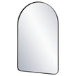 Modern Accents Arch Top Metal Frame Mirror