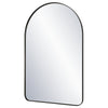 Modern Accents Arch Top Metal Frame Mirror