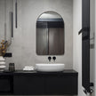 Modern Accents Arch Top Metal Frame Mirror