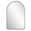 Modern Accents Arch Top Metal Frame Mirror