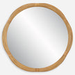 Uttermost Salina Round Bamboo Mirror