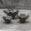 Uttermost Two Wood Wall Decor In Mocha - Set of 3