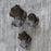 Uttermost Two Wood Wall Decor In Mocha - Set of 3
