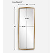 Uttermost On Point Wood Dressing Mirror