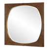 Uttermost Garonne Square Walnut Mirror