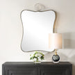 Uttermost Talia Brass Vanity Mirror