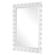 Uttermost Haya White Scalloped Mirror