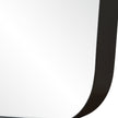 Uttermost Caspian Curved Black Dressing Mirror