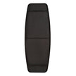 Uttermost Caspian Curved Black Dressing Mirror