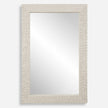 Uttermost Everett Ivory Stone Mirror