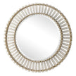 Uttermost Denali Textured Glass Round Mirror