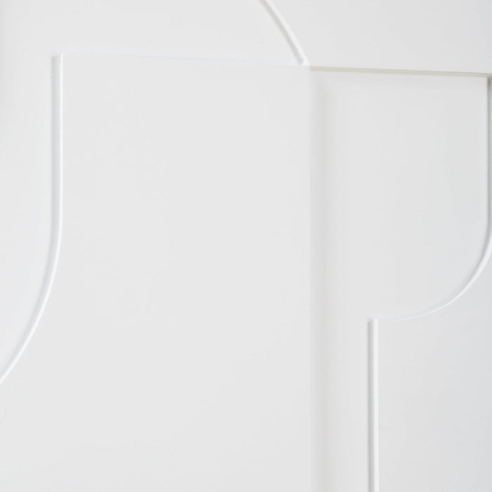 Uttermost Contours White Wall Decor - Set of 2