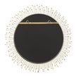 Uttermost Aga Round Gold Mirror
