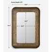 Uttermost Alvaro Antique Brass Mirror