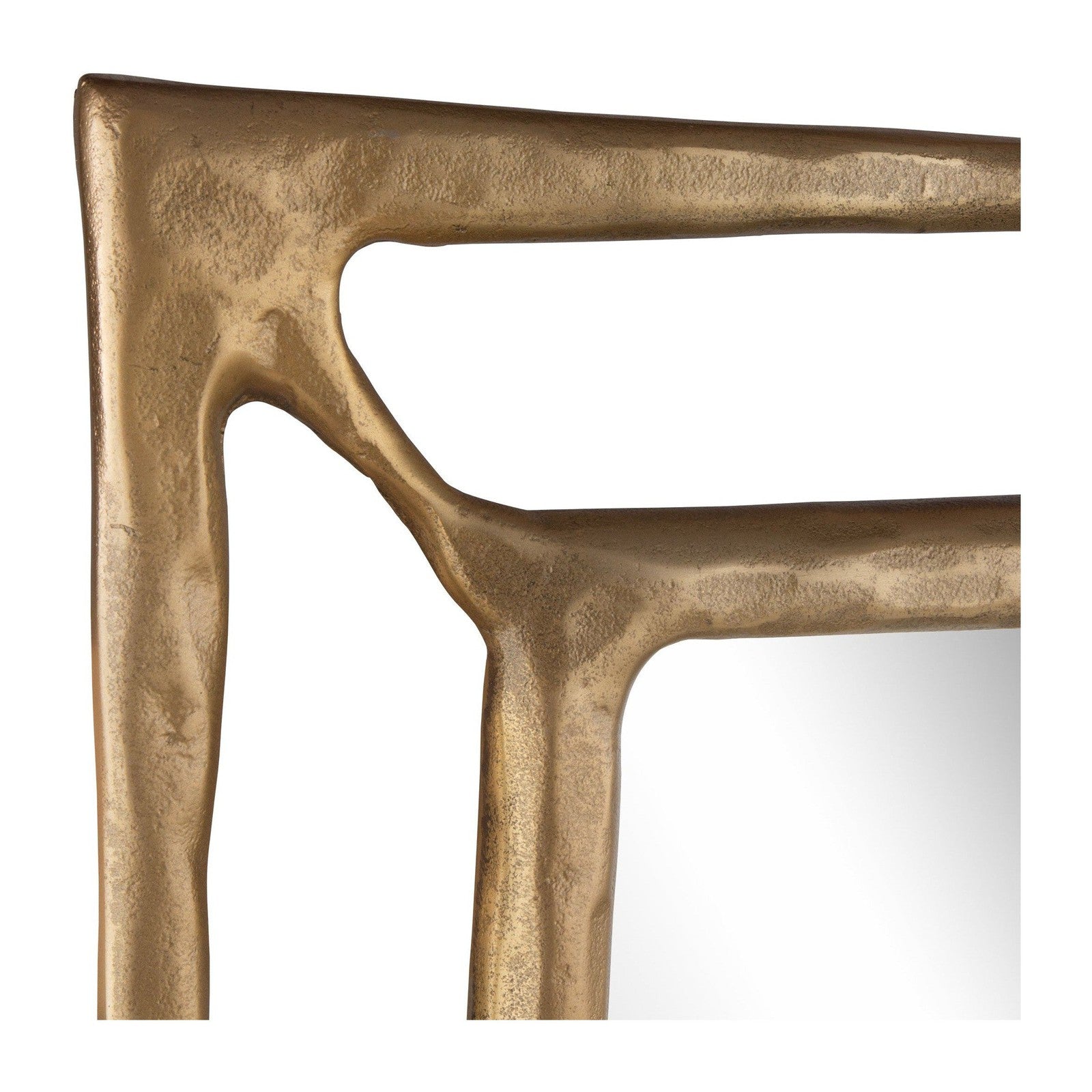 Uttermost Felix Brass Rectangle Mirror