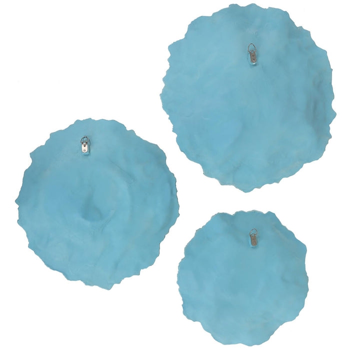 Uttermost Ocean Gems Blue Wall Decor - Set of 3