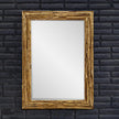 Uttermost Overlap Teak Wood Mirror