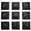 Uttermost Malosi Black Wood Wall Decor - Set of 9