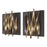 Uttermost Crosshatch Metal Wall Decor - Set of 2