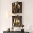 Uttermost Crosshatch Metal Wall Decor - Set of 2
